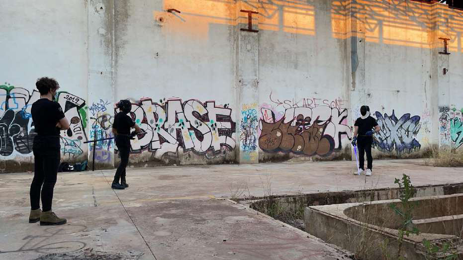 Imagen de "UN TEMPLO DE LA ACADEMIA DE ESGRIMA LÁSER"