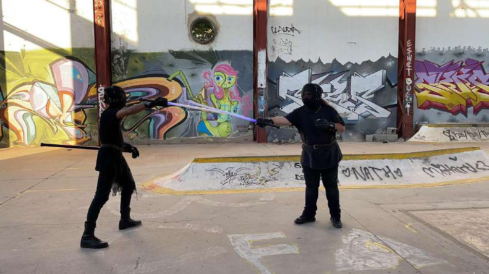 Imagen de "UN TEMPLO DE LA ACADEMIA DE ESGRIMA LÁSER"