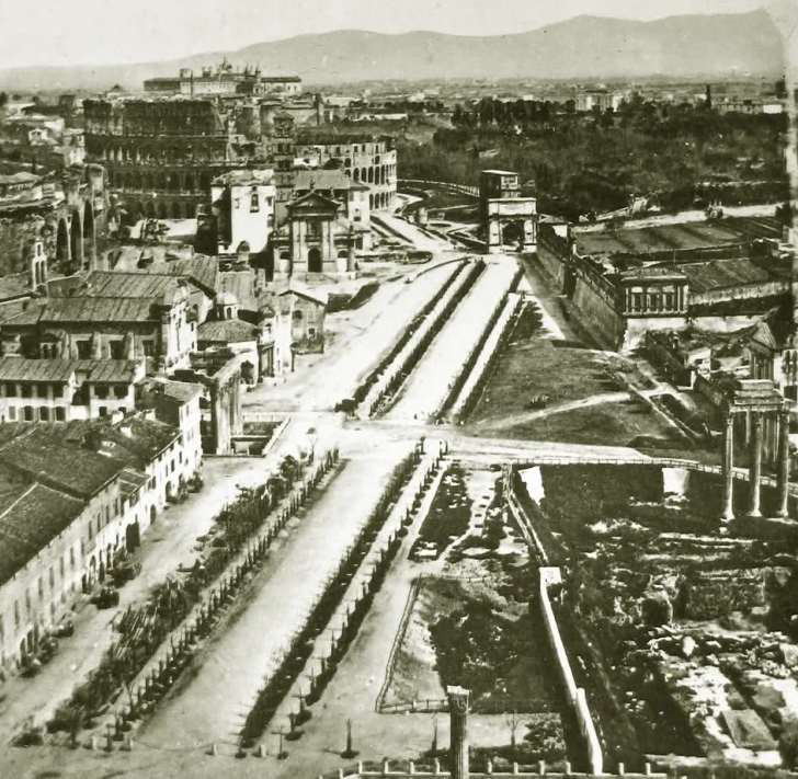 Imagen de "TEMPLO DE VENUS Y ROMA: BREVE HISTORIA DEL CONJUNTO"