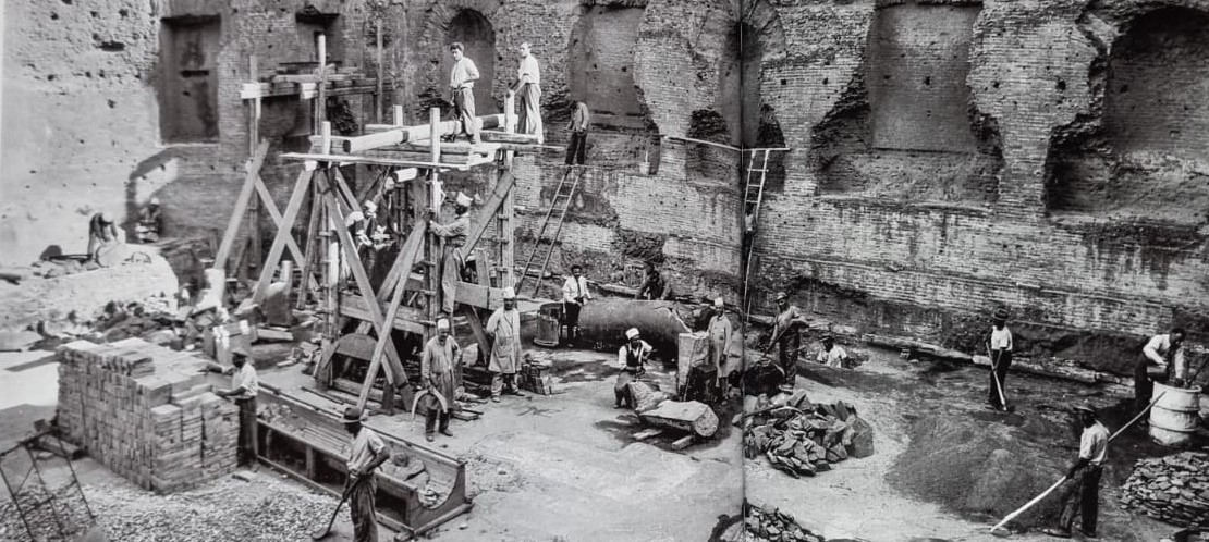 Imagen de "TEMPLO DE VENUS Y ROMA: BREVE HISTORIA DEL CONJUNTO"