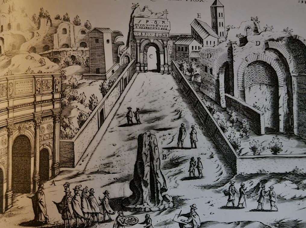 Imagen de "TEMPLO DE VENUS Y ROMA: BREVE HISTORIA DEL CONJUNTO"