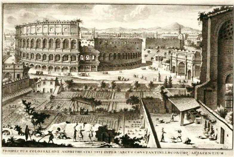Imagen de "TEMPLO DE VENUS Y ROMA: BREVE HISTORIA DEL CONJUNTO"